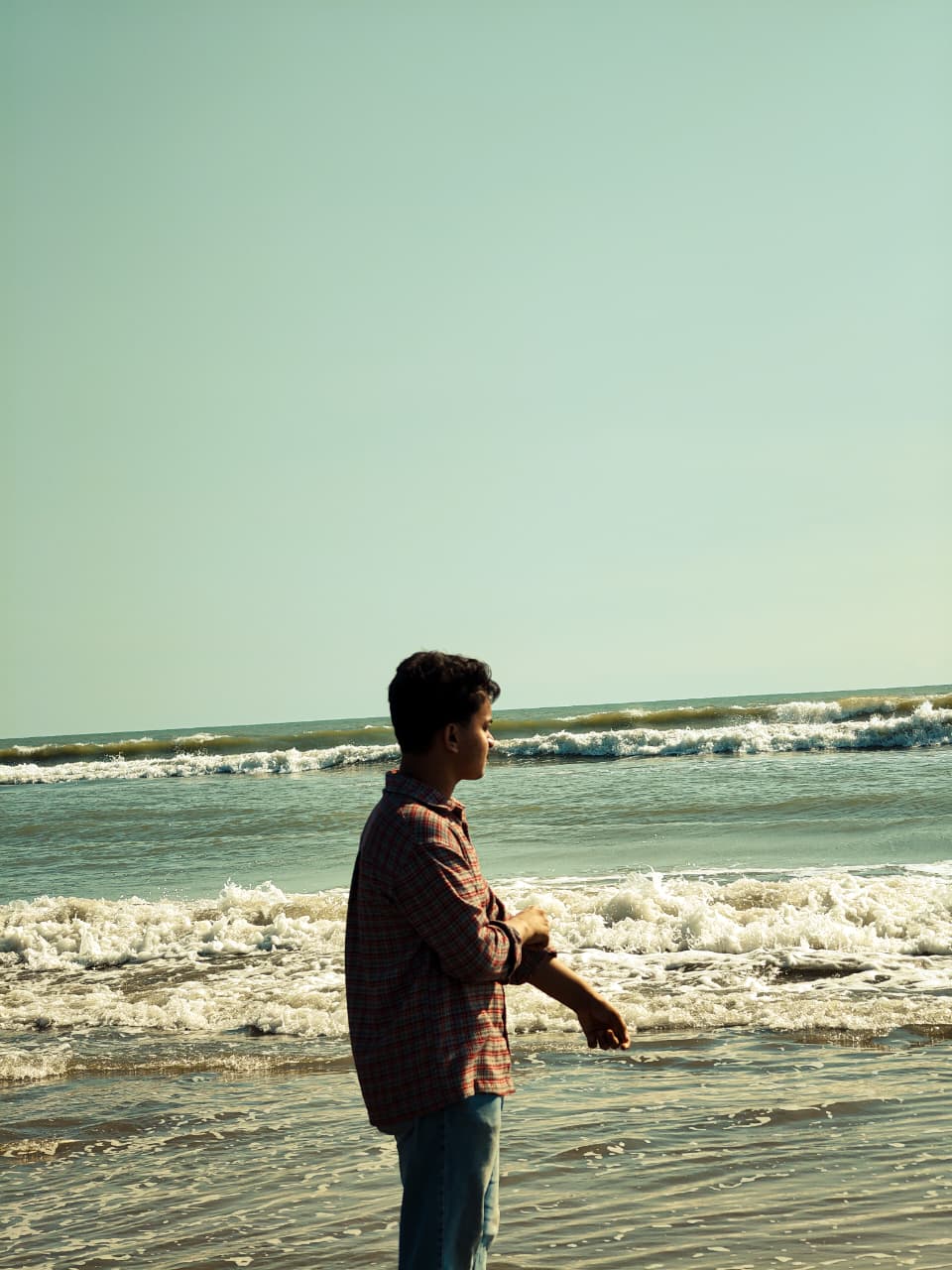Cox’s Bazar - Sea, horizon & perspective photographed by Md Syful Islam Siyam (photo 3)