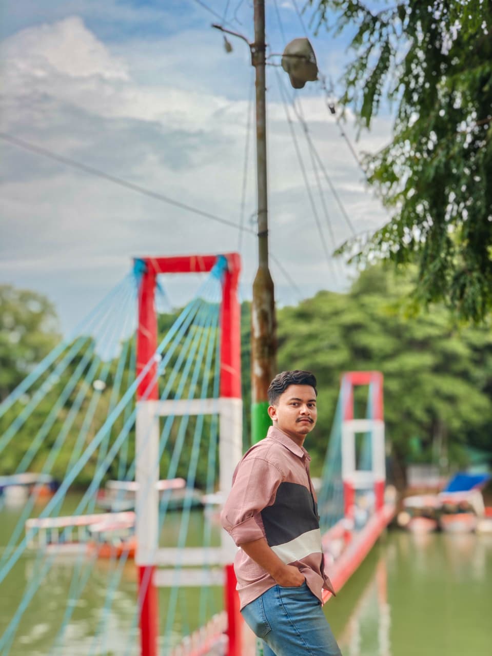 Rangamati - Hanging bridge, rolling hills & serene waters photographed by Md Syful Islam Siyam (photo 2)